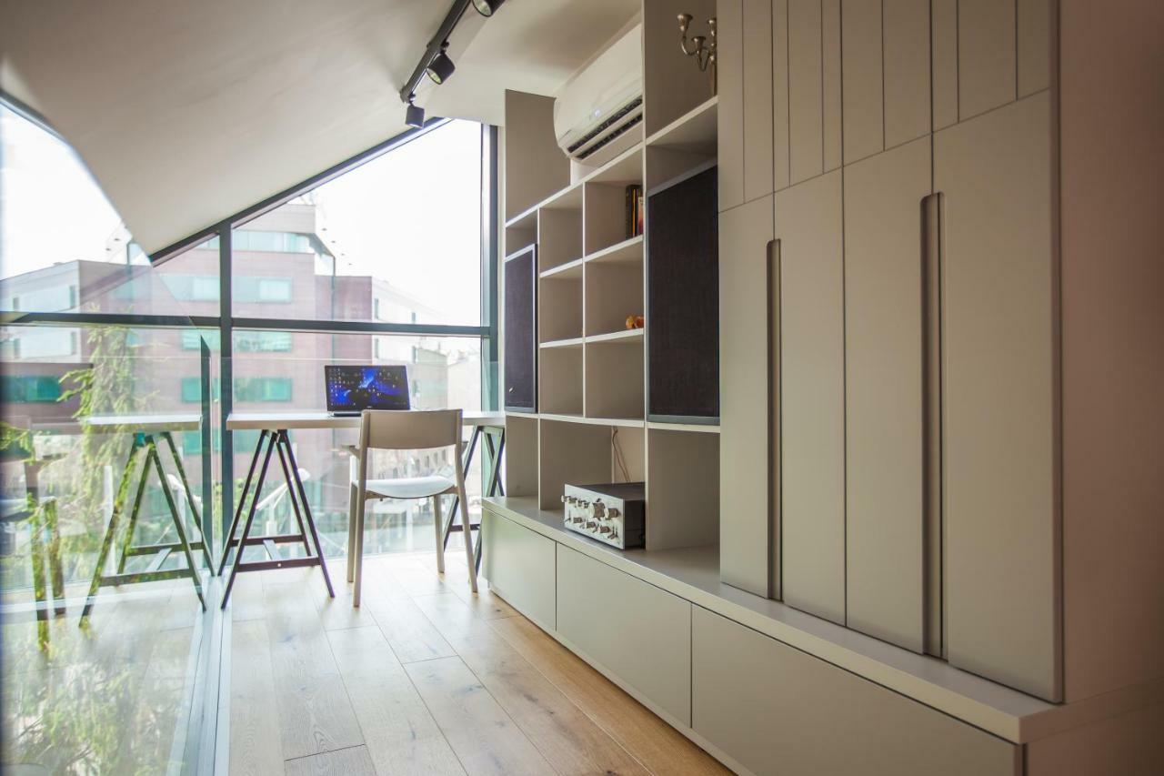 Penthouse In The City Center Vilnius Luaran gambar