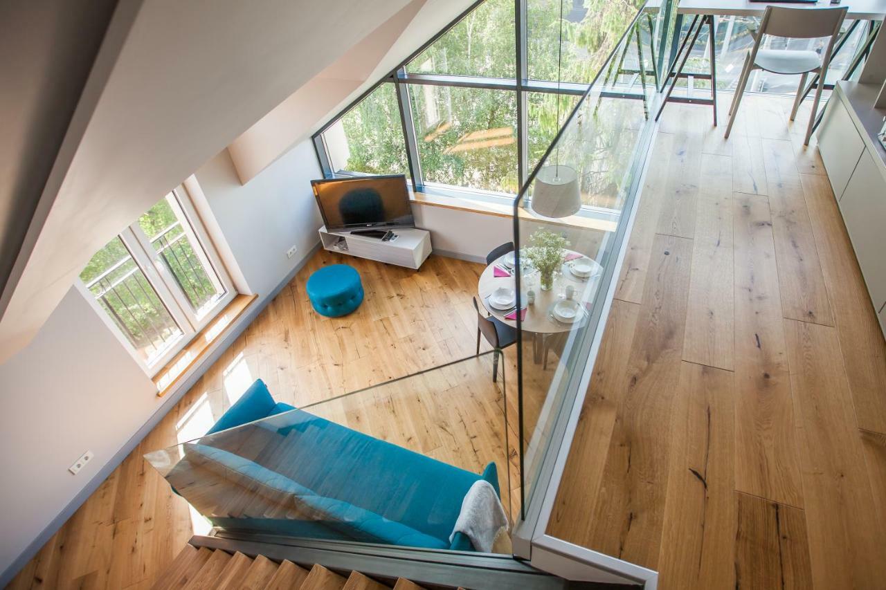 Penthouse In The City Center Vilnius Luaran gambar