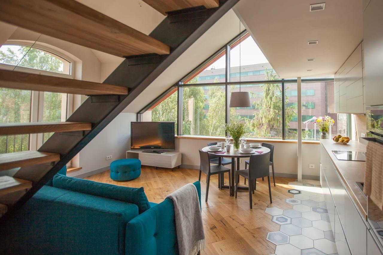 Penthouse In The City Center Vilnius Luaran gambar